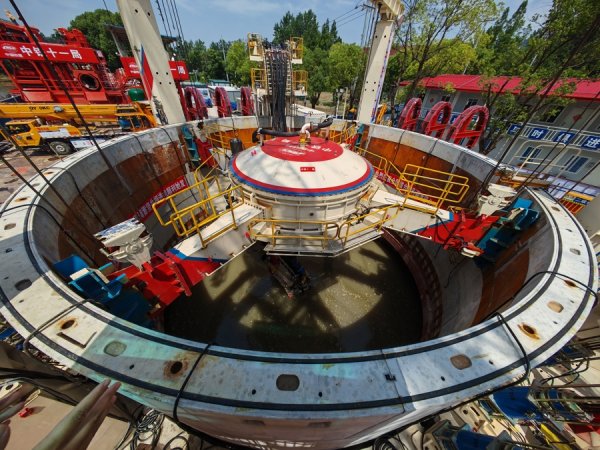 同花证券 一座40余米深的超大直径深井，将成为上海治理暴雨积水的秘密武器